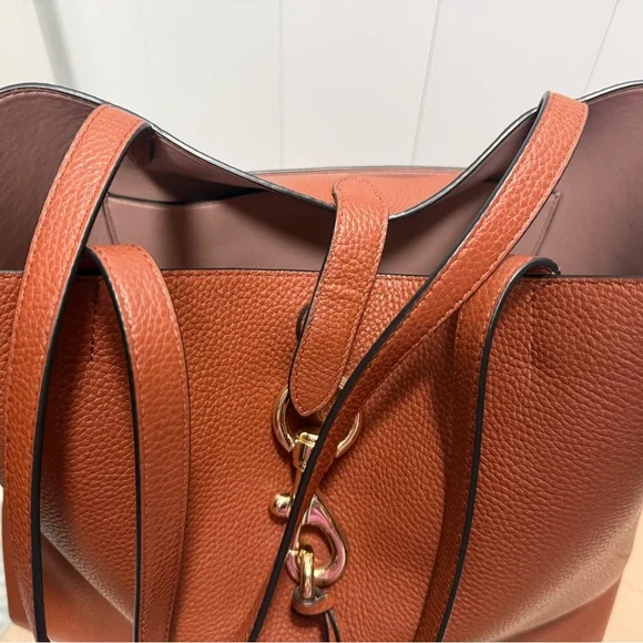 Rebecca Minkoff Megan Tote in Acorn with Gold Hardware - Picture 16 of 16